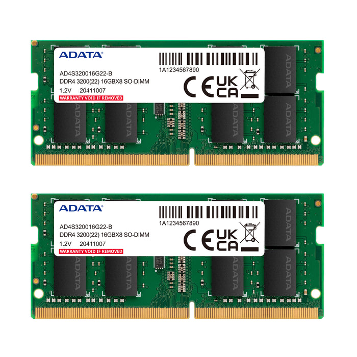 ADATA AD4S32008G22-DTGN memory module 16 GB 2 x 8 GB DDR4