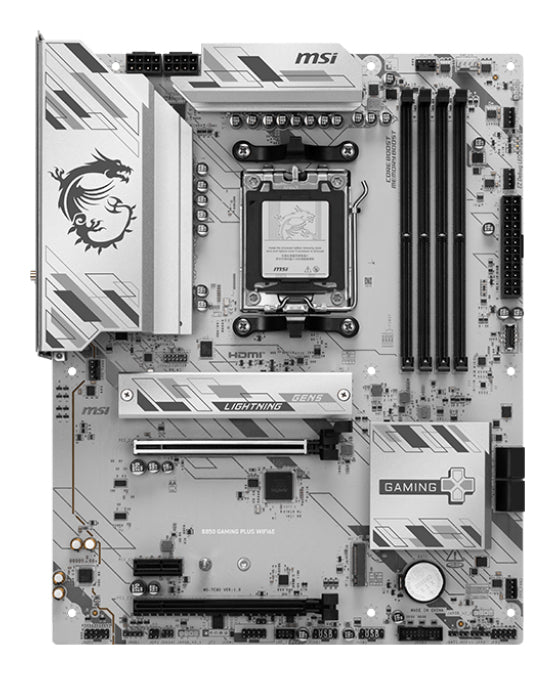 MSI B850 GAMING PLUS WIFI6E motherboard