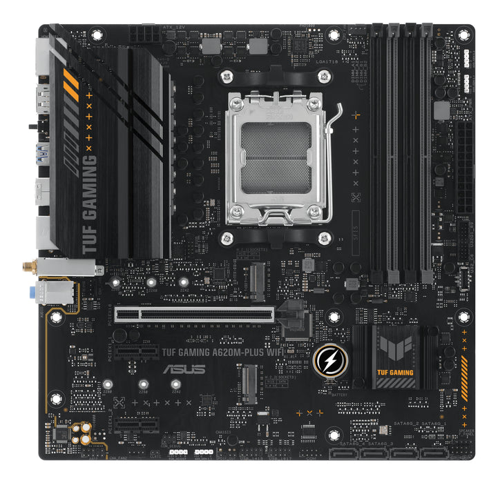 ASUS TUF GAMING A620M-PLUS WIFI AMD A620 Socket AM5 micro ATX