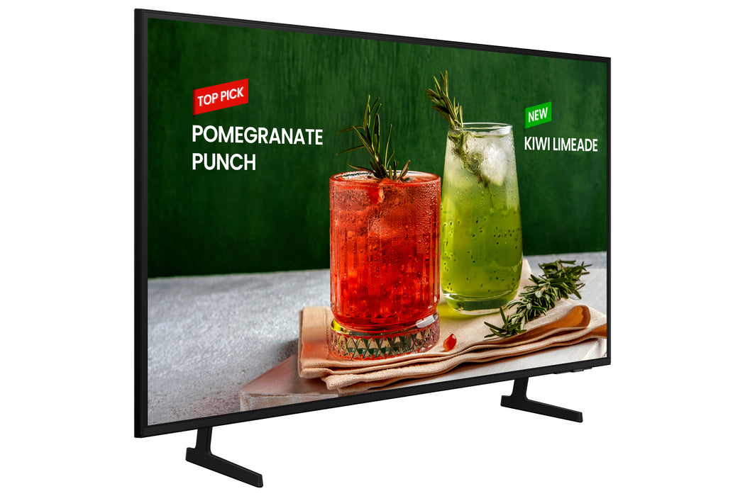 Samsung BE85D-H Digital signage flat panel 2.16 m (85") LED Wi-Fi 4K Ultra HD Black Tizen 16/7