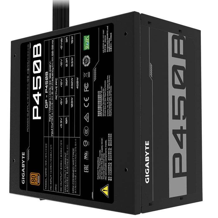 GIGABYTE P450B power supply unit 450 W 20+4 pin ATX ATX Black