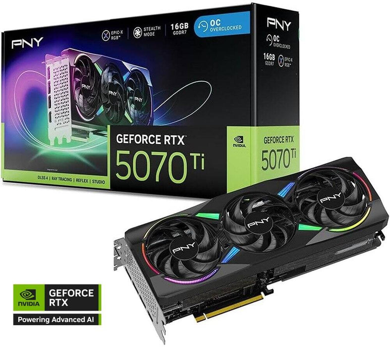 PNY GeForce RTX 5070 Ti EPIC-X RGB OC