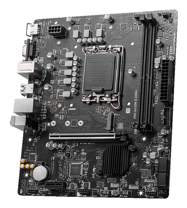 MSI PRO H610M-E DDR4 motherboard