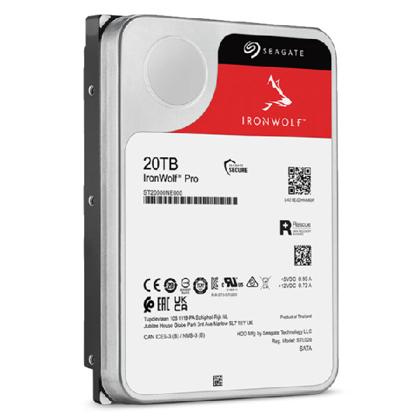 Seagate IronWolf Pro ST20000NT001 internal hard drive