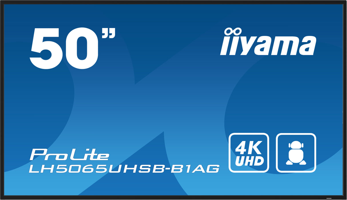 iiyama LH5065UHSB-B1AG Signage Display