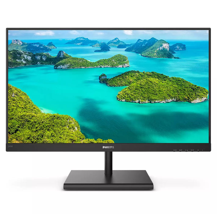 Philips E Line 245E1S/00 computer monitor 60.5 cm (23.8") 2560 x 1440 pixels 2K Ultra HD LCD Black