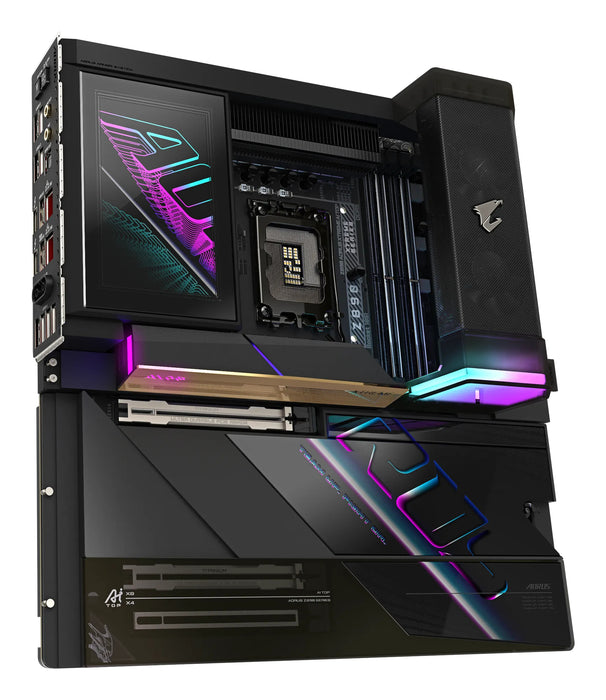 GIGABYTE Z890 AORUS XTREME AI TOP Motherboard - Supports Intel Core Ultra (Series 2) CPUs, 22+1+2 phases VRM, up to 9500MHz DDR5 (OC), PCIe 5.0 M.2, Wi-Fi 7, Thunderbolt 5