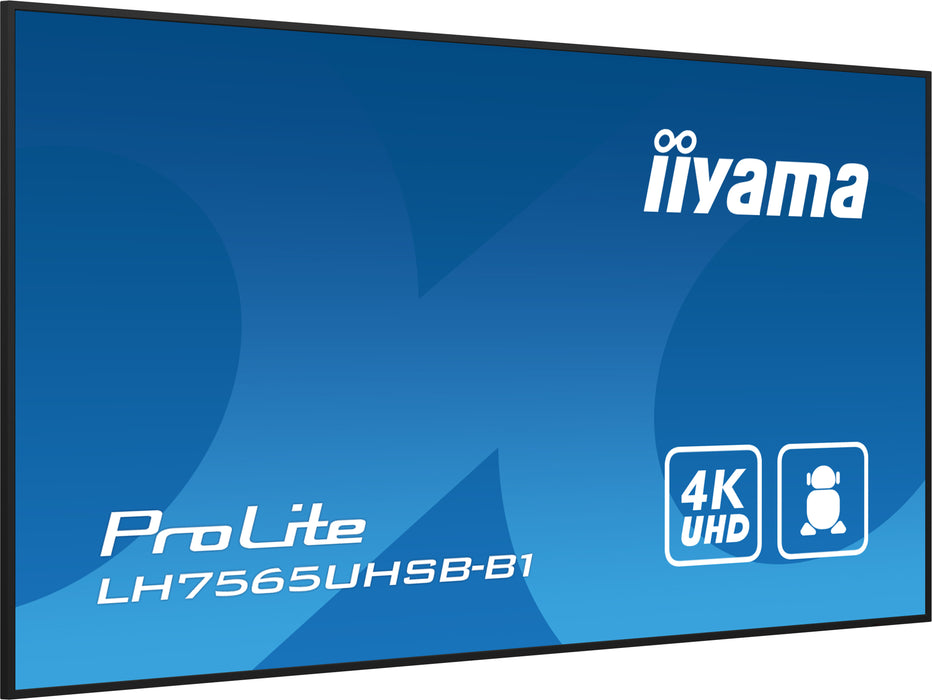 iiyama LH7565UHSB-B1 Signage Display
