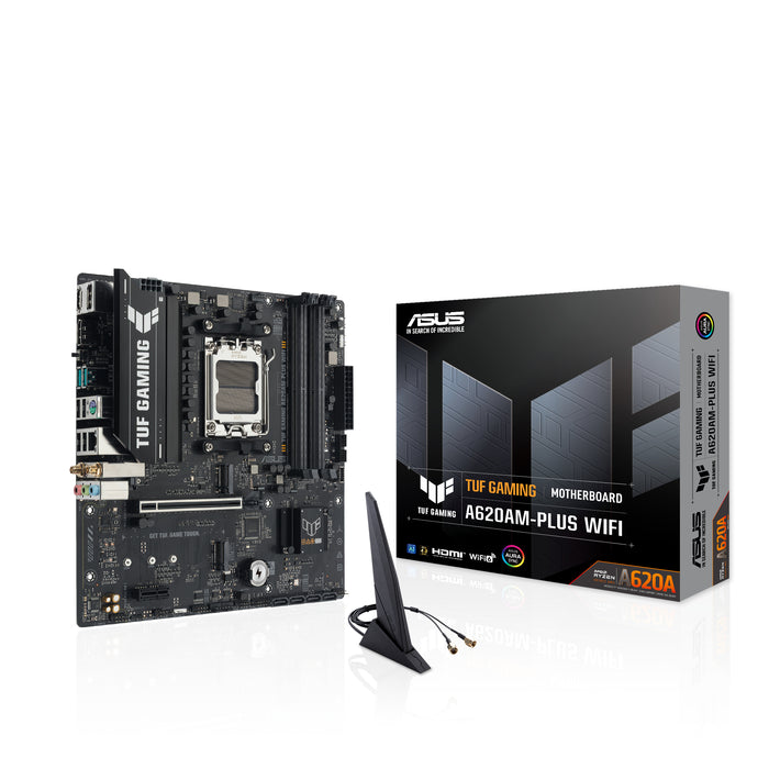 ASUS TUF GAMING A620AM-PLUS WIFI AMD A620A Socket AM5 micro ATX