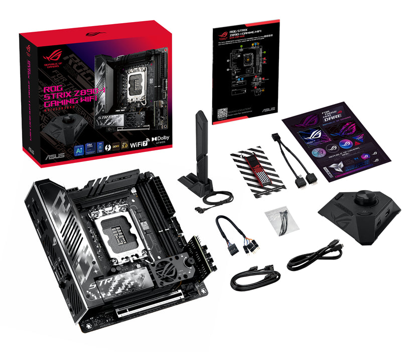 ASUS ROG STRIX Z890-I GAMING WIFI Intel Z890 LGA 1851 (Socket V1) mini ITX