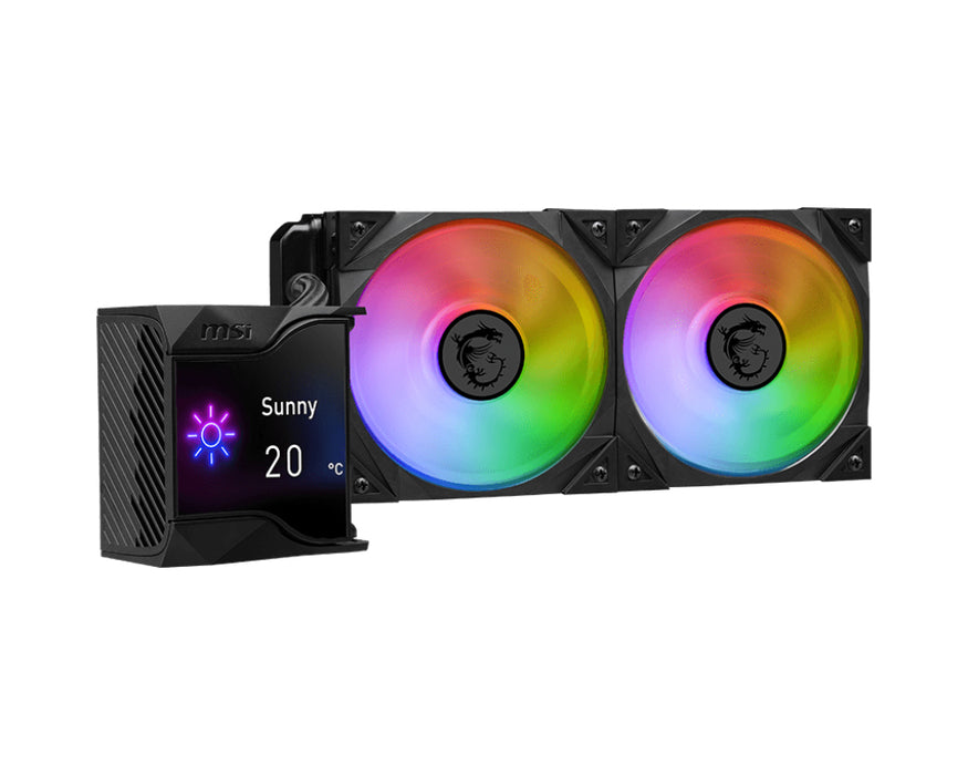 MSI MPG Coreliquid D240 Processor Liquid cooling kit 12 cm Black 1 pc(s)