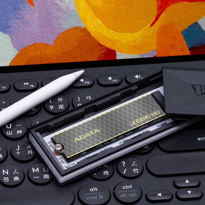 ADATA LEGEND 860 SLEG-860-2000GCS internal solid state drive 2 TB M.2 PCI Express 4.0 NVMe 3D NAND