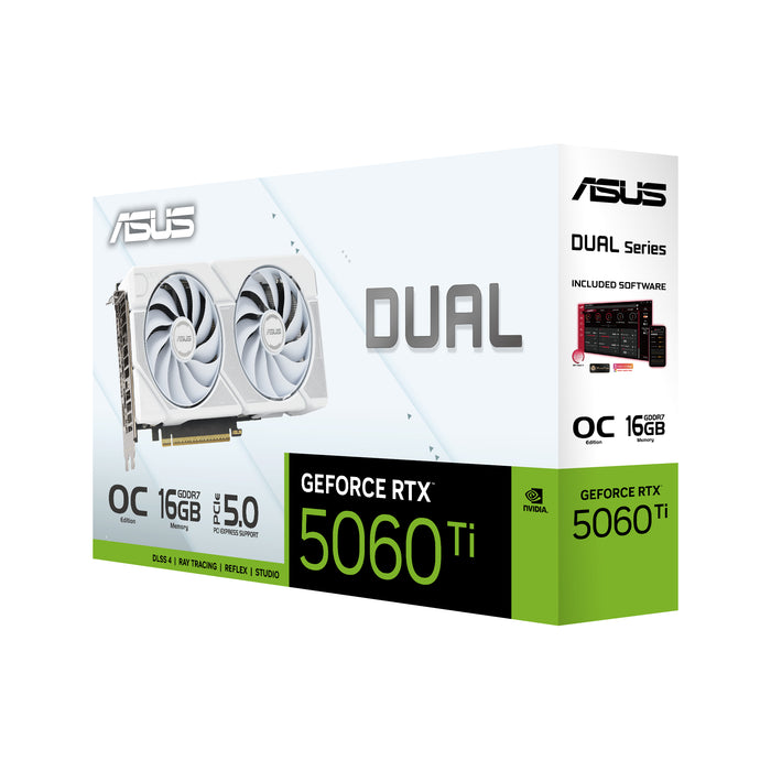 ASUS Dual -RTX5060TI-O16G-WHITE
