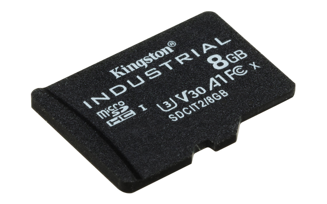 Kingston Technology 8GB microSDHC Industrial C10 A1 pSLC Card Single Pack w/o Adapter