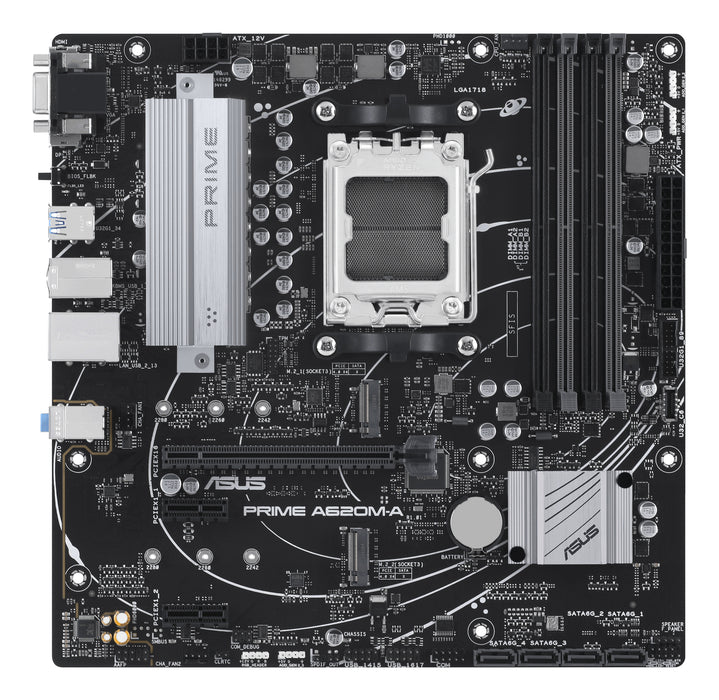 ASUS PRIME A620M-A-CSM AMD A620 Socket AM5 micro ATX