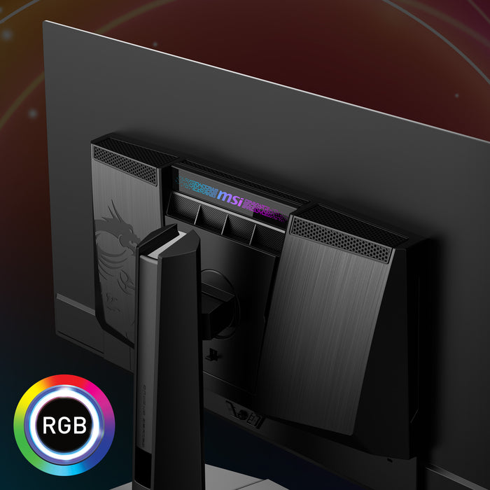 MSI MPG 321URXDE QD-OLED computer monitor 80 cm (31.5") 3840 x 2160 pixels 4K Ultra HD Black