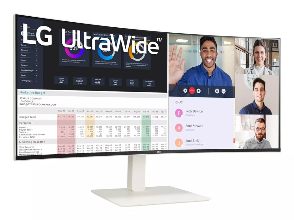 LG 38WR85QC-W computer monitor