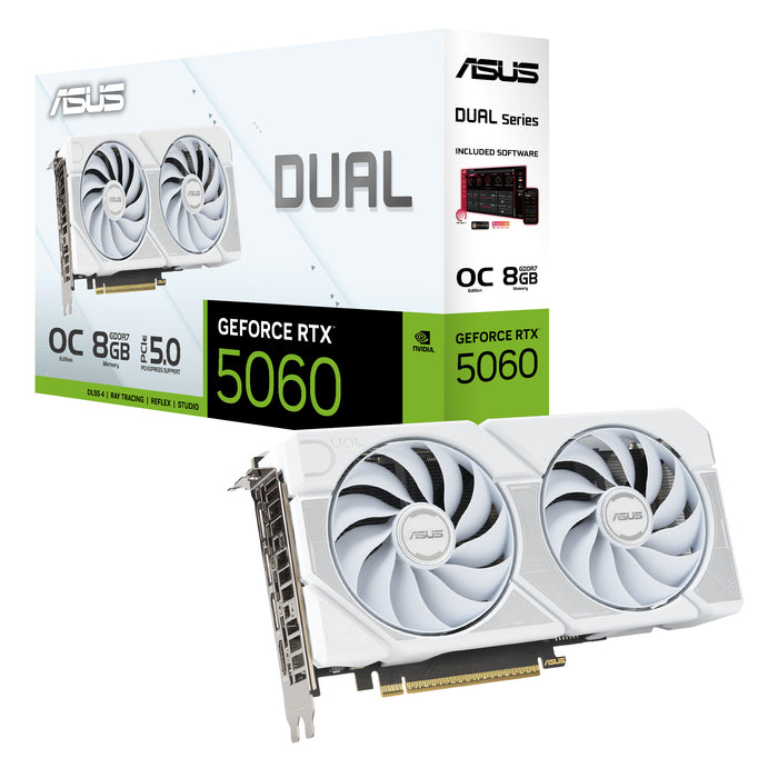ASUS Dual -RTX5060-O8G-WHITE