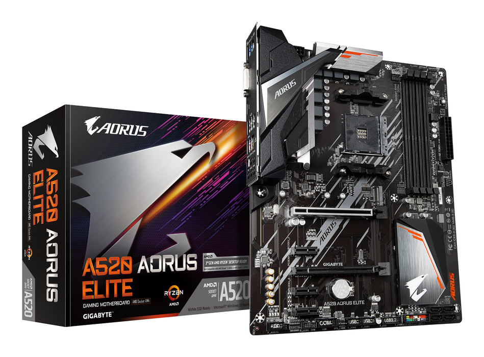 GIGABYTE A520 AORUS ELITE motherboard