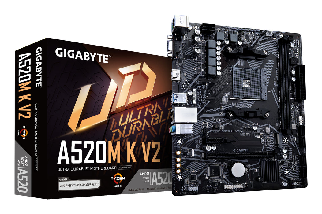 GIGABYTE A520M K V2 motherboard