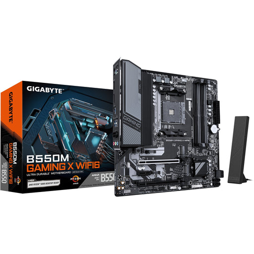 GIGABYTE B550M GAMING X WIFI6 Motherboard - AMD Ryzen 5000 CPUs